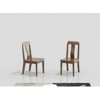 天倫雅樂現代極簡南美黑胡桃木家具：CY105餐椅