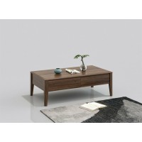 天倫雅樂現代極簡南美黑胡桃木家具：CJ103茶幾