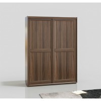 天倫雅樂現代極簡南美黑胡桃木家具：YG101-T趟門衣柜