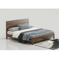 天倫雅樂現代極簡南美黑胡桃木家具：BD103床