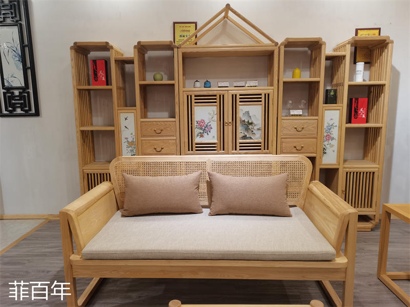 菲百年 新中式禪意風格瓷木藝術家具