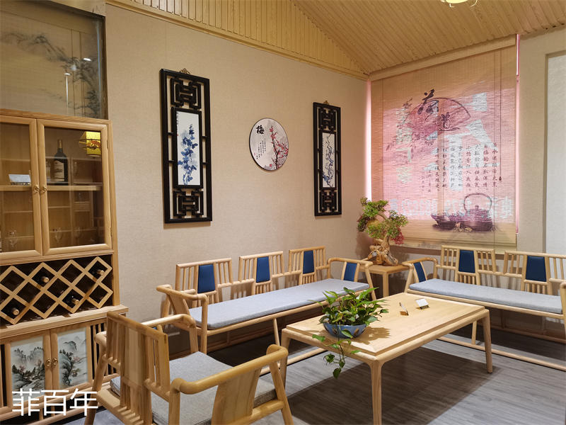 菲百年 新中式禪意風格瓷木藝術家具