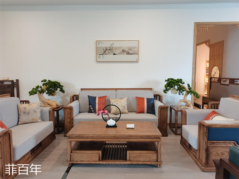 菲百年 新中式禪意風格瓷木藝術家具