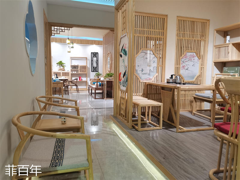 菲百年 新中式禪意風格瓷木藝術家具