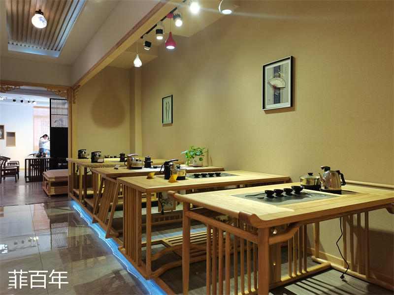 菲百年 新中式禪意風格瓷木藝術家具