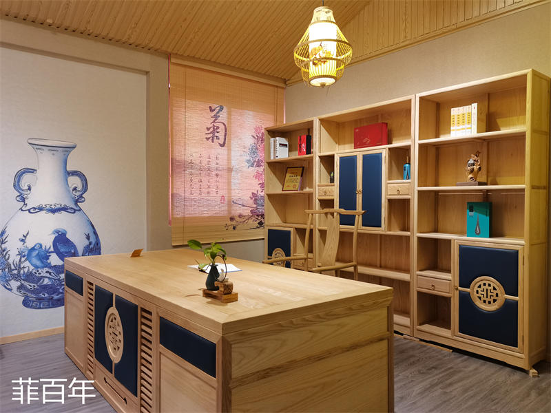 菲百年 新中式禪意風格瓷木藝術家具