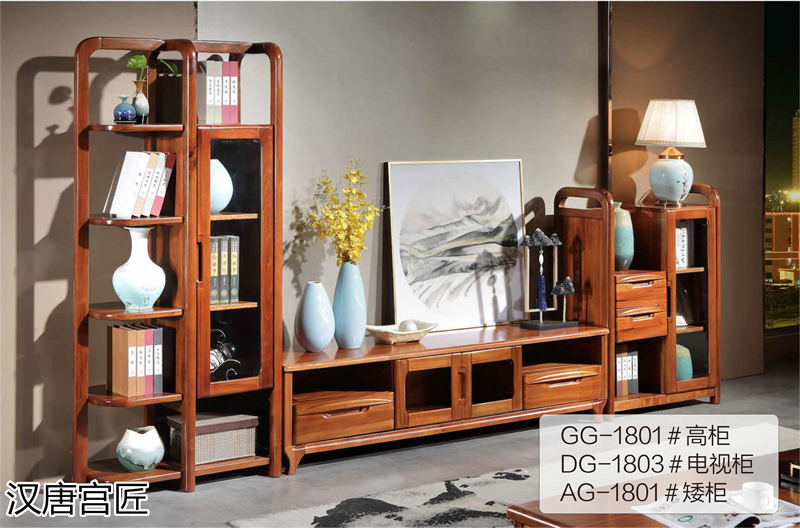 漢唐宮匠 金絲柚木套房家具