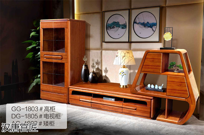 漢唐宮匠 金絲柚木套房家具