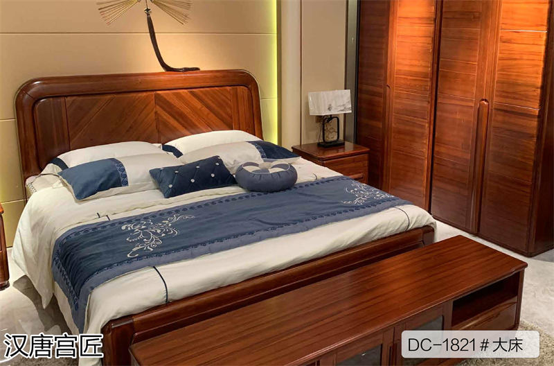 漢唐宮匠 金絲柚木套房家具