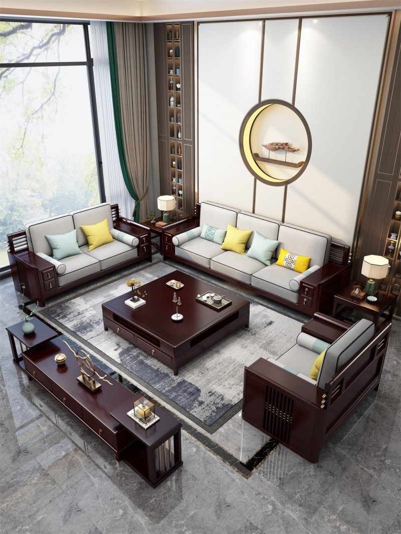 阿姆雷特新中式989沙發(fā)