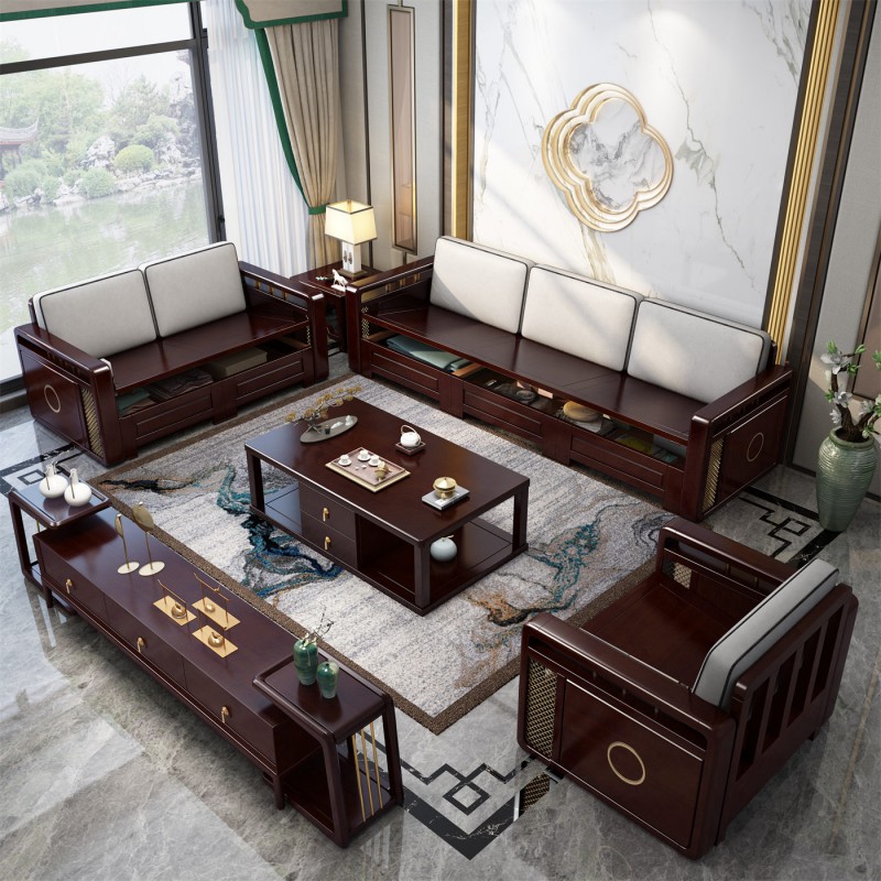 阿姆雷特新中式985沙發(fā)