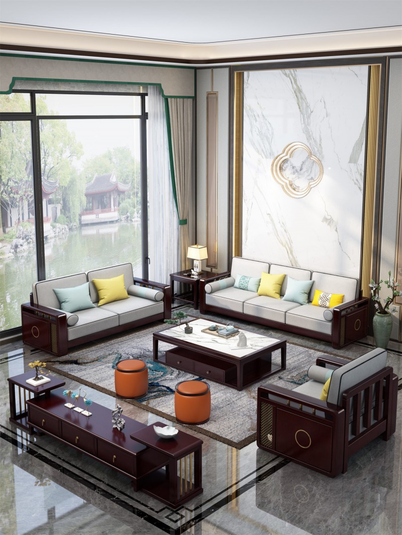 阿姆雷特新中式980沙發