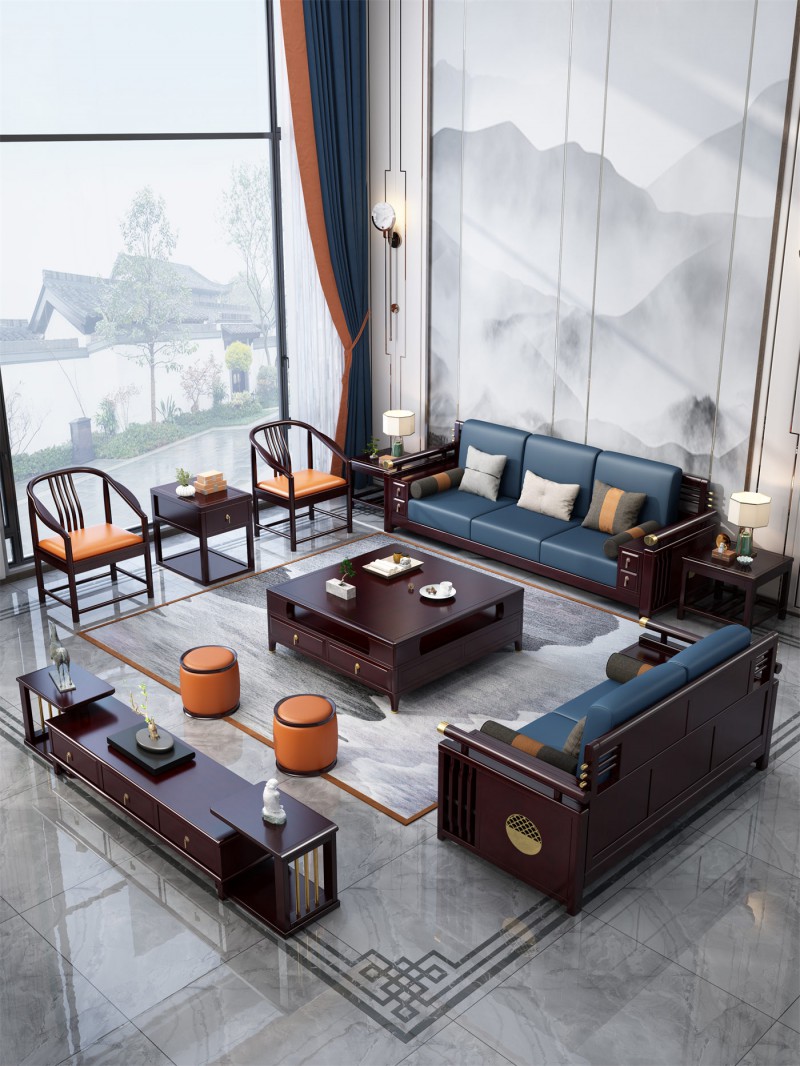 阿姆雷特新中式980沙發