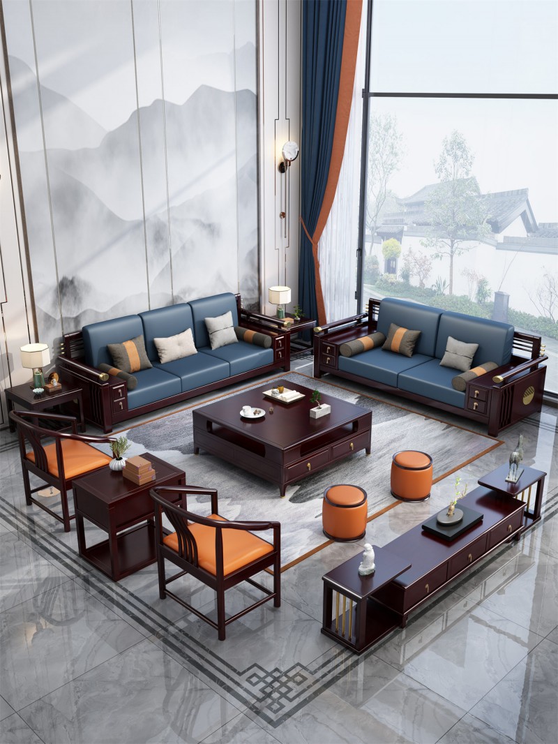 阿姆雷特新中式980沙發