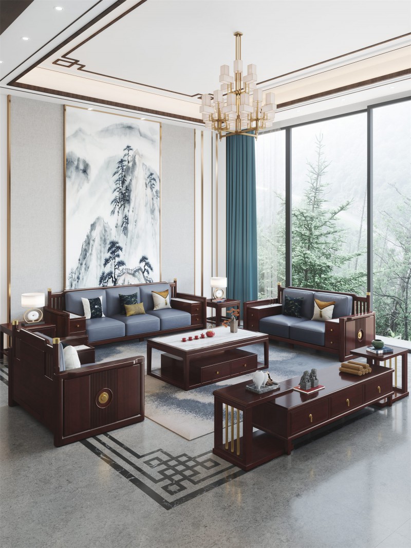 阿姆雷特新中式908沙發(fā)