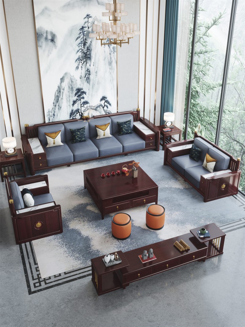 阿姆雷特新中式908沙發(fā)