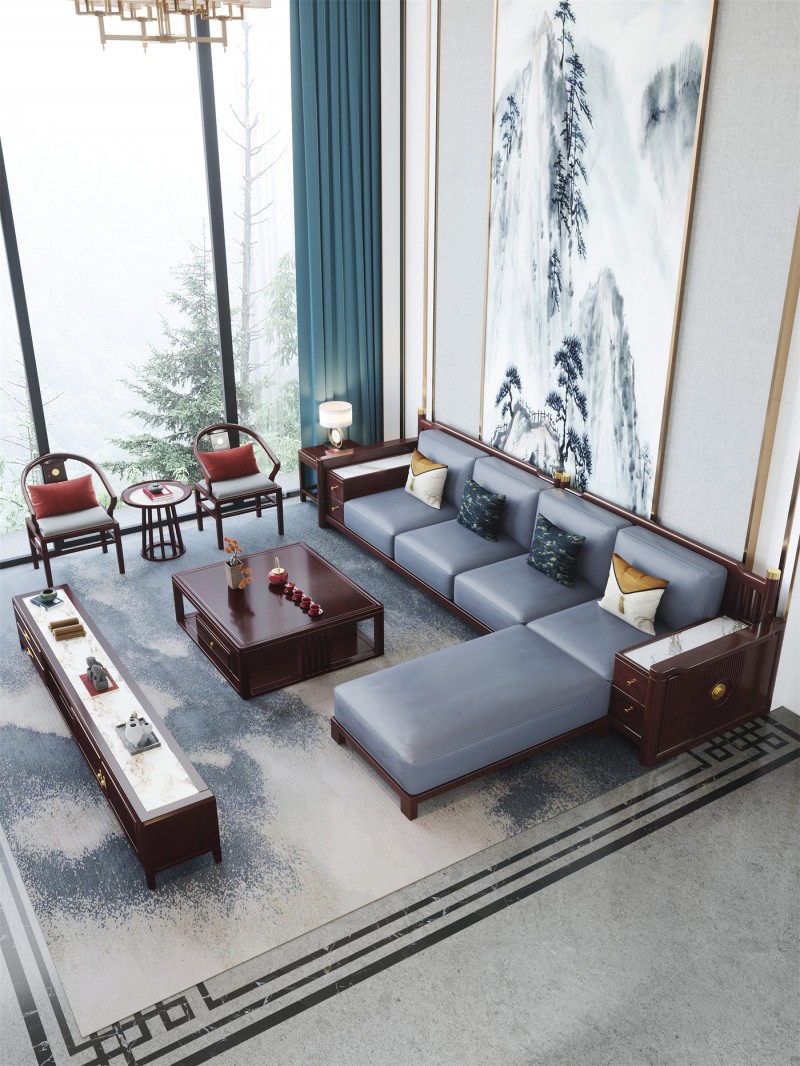 阿姆雷特新中式908沙發(fā)