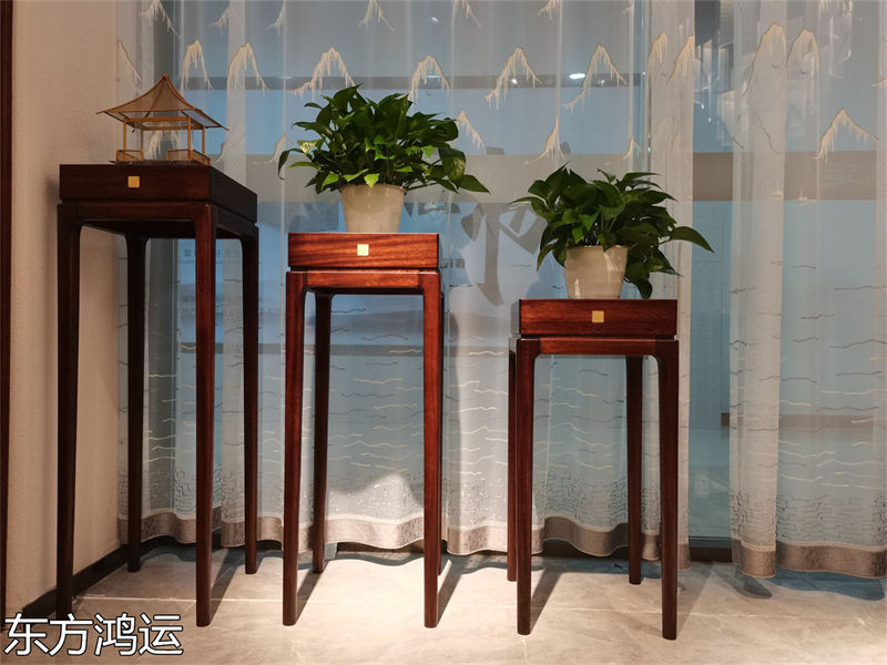 品橡家具 盧西彼海 東方鴻運國潮新中式烏金木家具展廳實拍