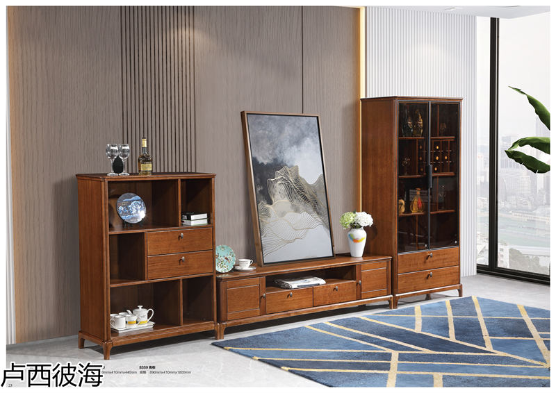 品橡家具 盧西彼海 現代簡約黃檀木家具