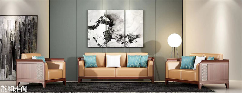 鼎堅家具 韻和雅閣 現(xiàn)代輕奢風格櫻桃木家具