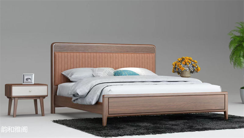 鼎堅家具 韻和雅閣 現(xiàn)代輕奢風格櫻桃木家具