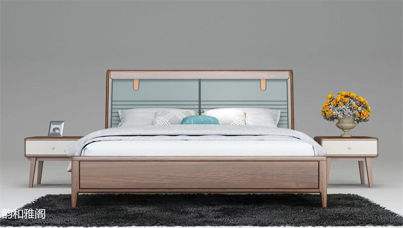 鼎堅家具 韻和雅閣 現(xiàn)代輕奢風格櫻桃木家具