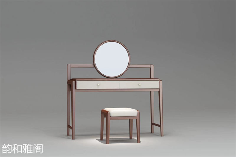 鼎堅家具 韻和雅閣 現(xiàn)代輕奢風格櫻桃木家具