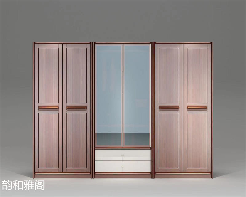 鼎堅家具 韻和雅閣 現(xiàn)代輕奢風格櫻桃木家具