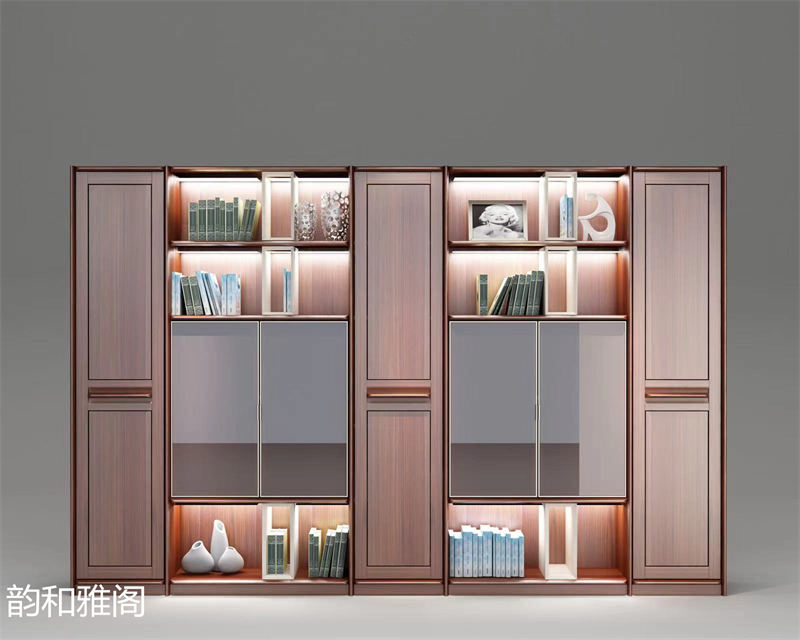 鼎堅家具 韻和雅閣 現(xiàn)代輕奢風格櫻桃木家具