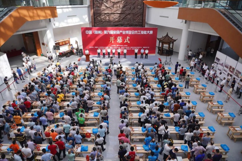 木工技能大賽現(xiàn)場