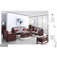 新中式風(fēng)格實木家具，紫檀色、黑檀色新中式套房，歸雀新中式系列家具，團團圓家具