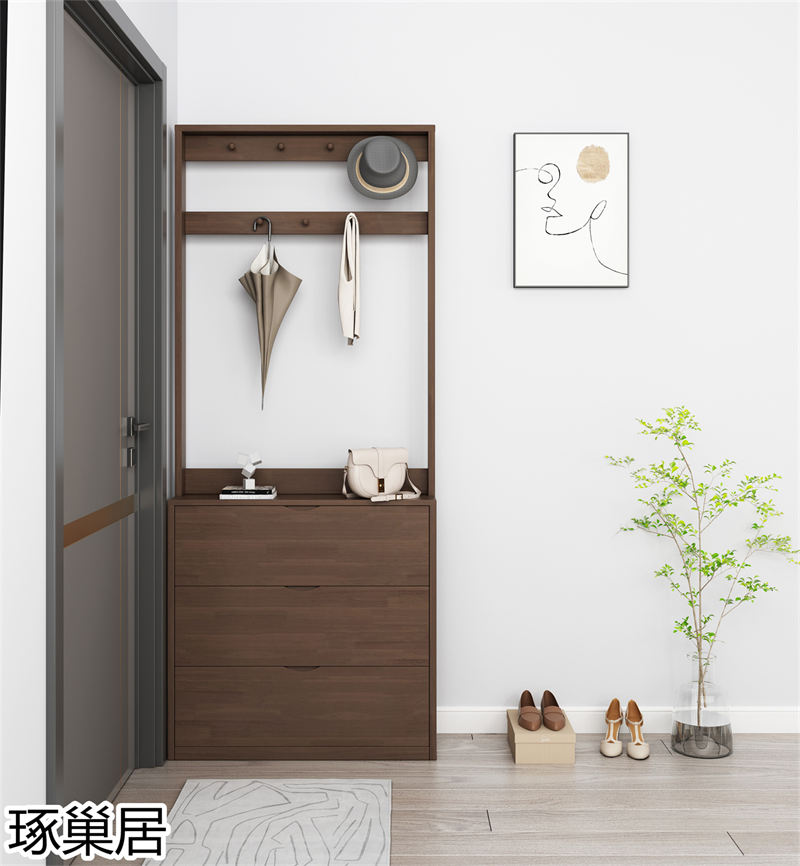 琢巢居 侘寂風(fēng)編藤實(shí)木家具