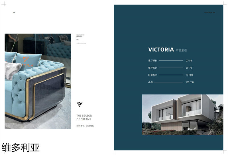 維多利亞意式輕奢家具