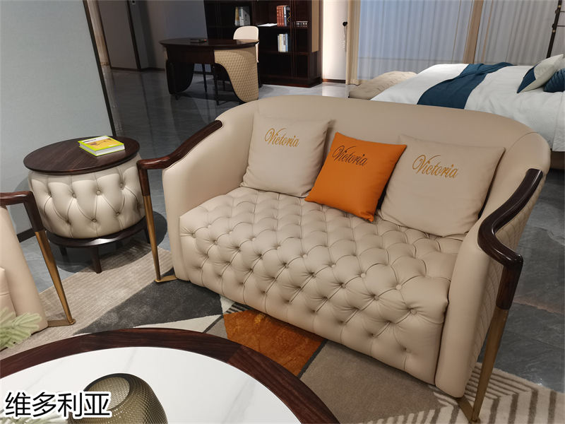 尚歐家具 維多利亞現代輕奢烏金木家具展廳實拍