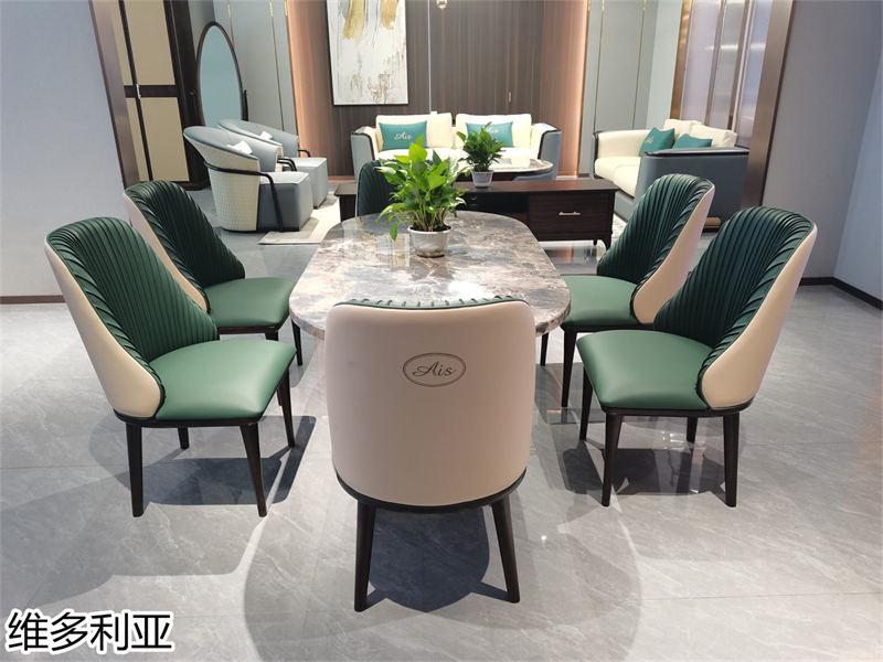 尚歐家具 維多利亞現代輕奢烏金木家具展廳實拍