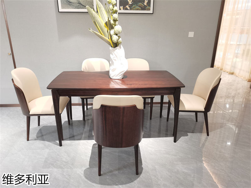 尚歐家具 維多利亞現代輕奢烏金木家具展廳實拍