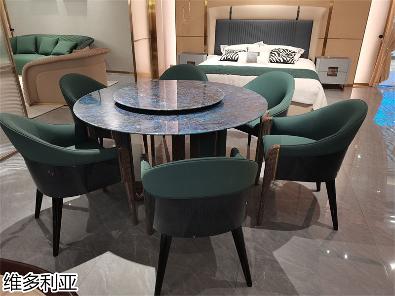 尚歐家具 維多利亞現代輕奢烏金木家具展廳實拍