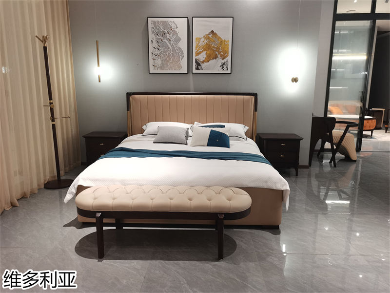 尚歐家具 維多利亞現代輕奢烏金木家具展廳實拍