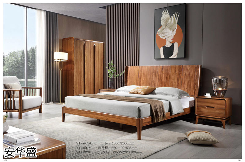 安華盛 現(xiàn)代極簡(jiǎn)風(fēng)格烏金木家具