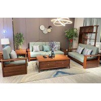 喻皓天成美錦烏金木家具：2W03#沙發、2H05#茶幾