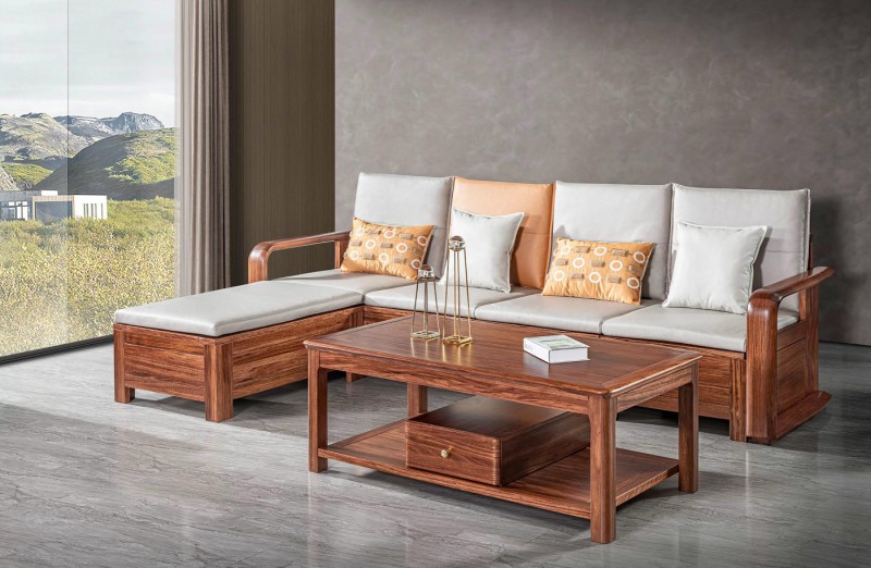 2W02#氣壓轉角沙發、2H03#茶幾