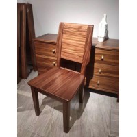 喻皓天成美錦烏金木家具：2P01#餐椅