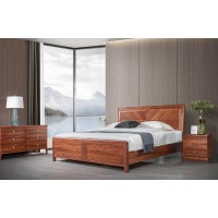 喻皓天成美錦烏金木家具：2A31#床