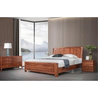 喻皓天成美錦烏金木家具：2A61#床