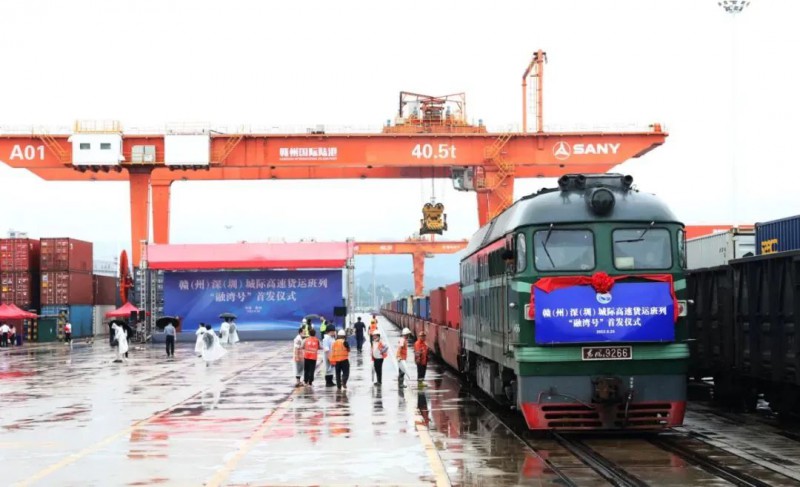 創造性推進贛州國際陸港的建設運營