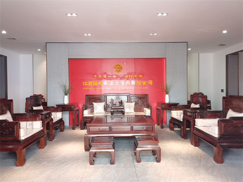 紅香閣 龍回紅 紅木家具展廳實拍