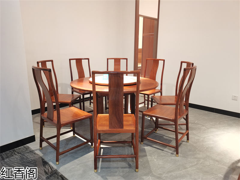 紅香閣 龍回紅 紅木家具展廳實拍