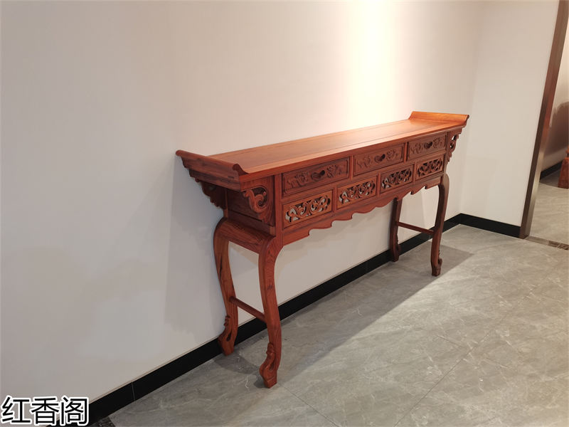 紅香閣 龍回紅 紅木家具展廳實拍