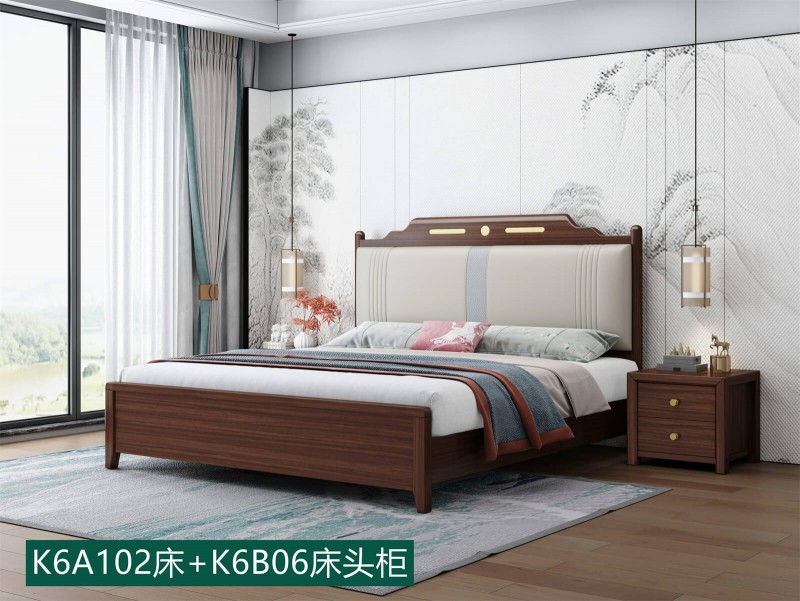 K6A102床+K6B06床頭柜