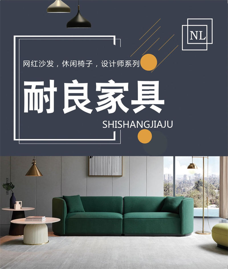 耐良家具 網紅沙發,休閑椅子,設計師系列家具